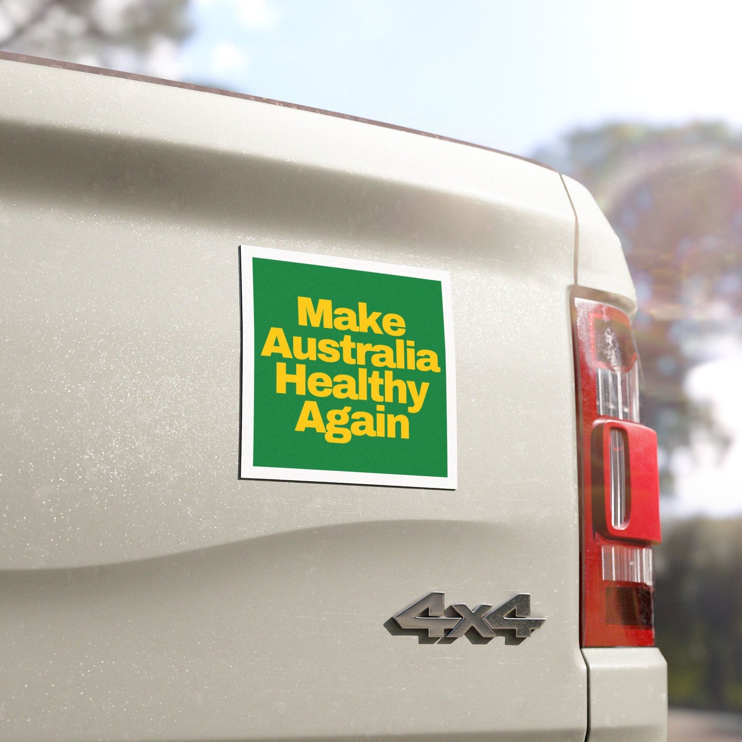 Make Australia Healthy Again Car Magnet - Vehicle Decor